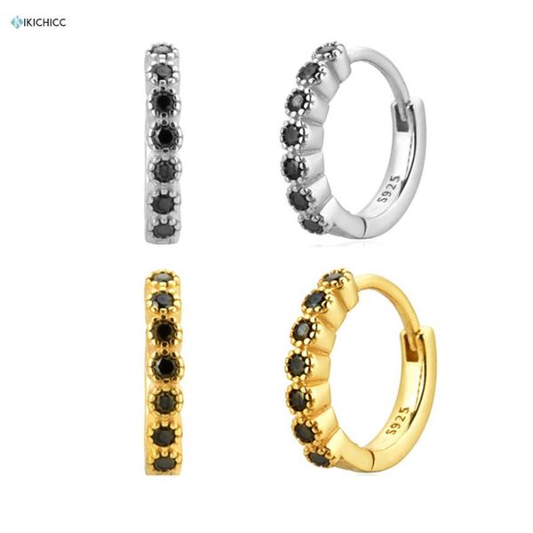 kikichicc 100% 925 sterling silver black zircon cz piercing clips ear circle huggies 2020 slim rock punk earcuff earring jewelry, Golden;silver
kikichicc 100% 925 sterling silver black zircon cz piercing clips ear circle huggies 2020 slim rock punk earcuff earring jewelry, Golden;silver