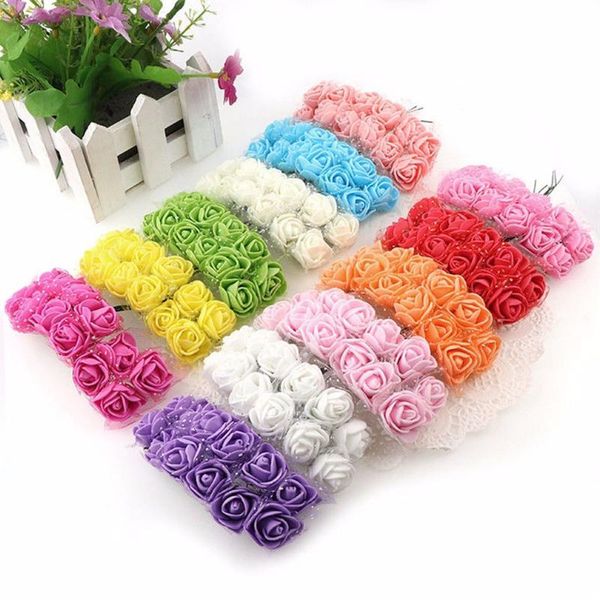 18 color 144pcs / pack mini foam artificial fake rose flower bouquet wedding home decor diy craft wreath gift decor fake flower
18 color 144pcs / pack mini foam artificial fake rose flower bouquet wedding home decor diy craft wreath gift decor fake flower