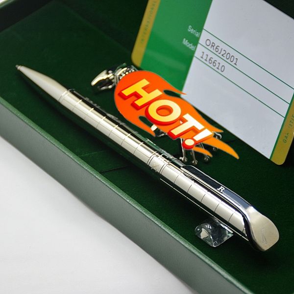 luxury rlx branding silver metal grid ballpoint pen writing pens + frenchy jewelry cufflinks for man cuff links with original box packaging
luxury rlx branding silver metal grid ballpoint pen writing pens + frenchy jewelry cufflinks for man cuff links with original box packaging
