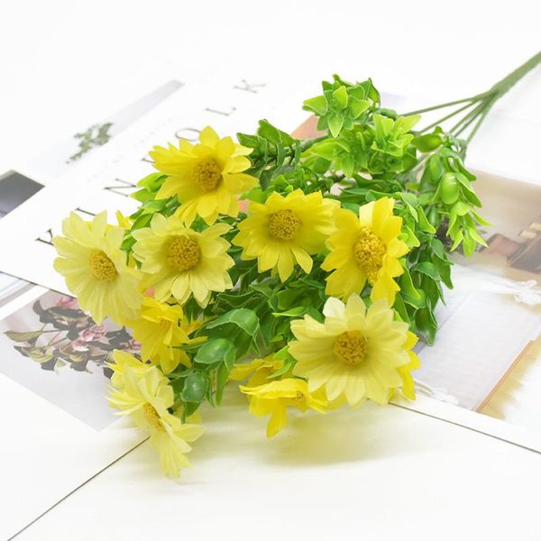 1 bunch silk daisy bouquet artificial flowers vases for home decor accessories arrangement diy wedding p props fake plants f wmtzln
1 bunch silk daisy bouquet artificial flowers vases for home decor accessories arrangement diy wedding p props fake plants f wmtzln