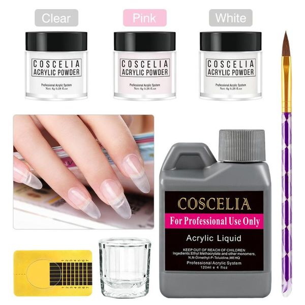nail art kits coscelia acrylic powder kit set for extensions professional decorations nails manicure
nail art kits coscelia acrylic powder kit set for extensions professional decorations nails manicure