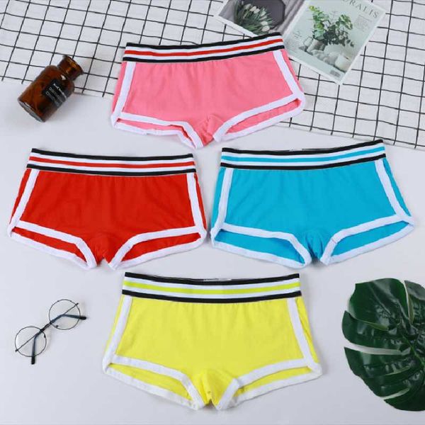 women's panties design ladies girls mid-waist safety short women underwear female boxer breathable stripe belt pants multicolors, Black;pink
women's panties design ladies girls mid-waist safety short women underwear female boxer breathable stripe belt pants multicolors, Black;pink