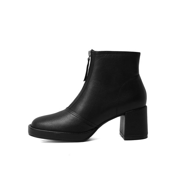 bigger 2021 women's autumn and winter short british toe round foot boots platform shoes uf6h, Black
bigger 2021 women's autumn and winter short british toe round foot boots platform shoes uf6h, Black