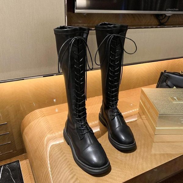 boots 2021 autumn and winter long black women boot stretch laceup knight warm fashionable all-match platform shoe1
boots 2021 autumn and winter long black women boot stretch laceup knight warm fashionable all-match platform shoe1