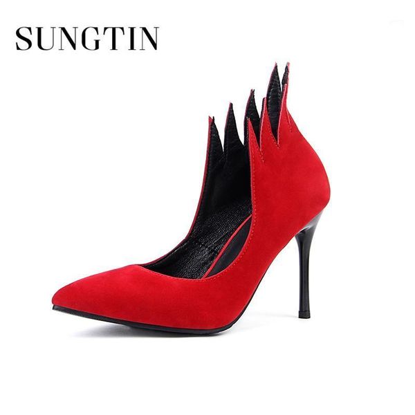sungtin fashion flock women pointed toe super high heel party pumps ladies casual black red plus size wedding high heel shoes1
sungtin fashion flock women pointed toe super high heel party pumps ladies casual black red plus size wedding high heel shoes1