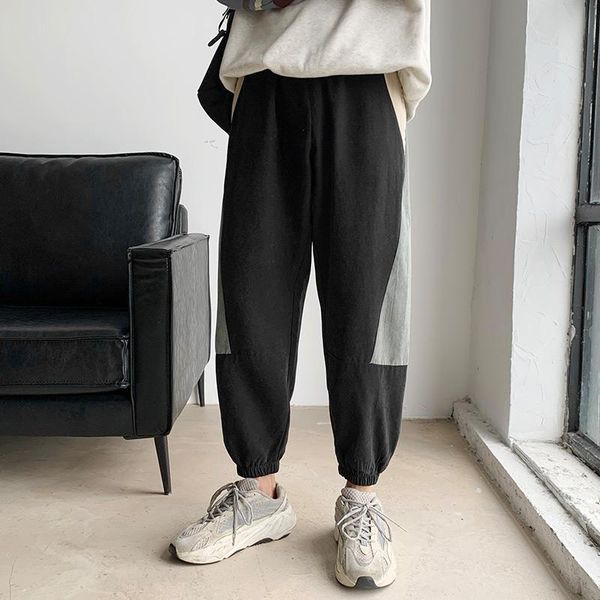 mens winter pants 2020 new fashion ankle-length haren pants casual loose fleece solid color street wear jogger for men, Black
mens winter pants 2020 new fashion ankle-length haren pants casual loose fleece solid color street wear jogger for men, Black