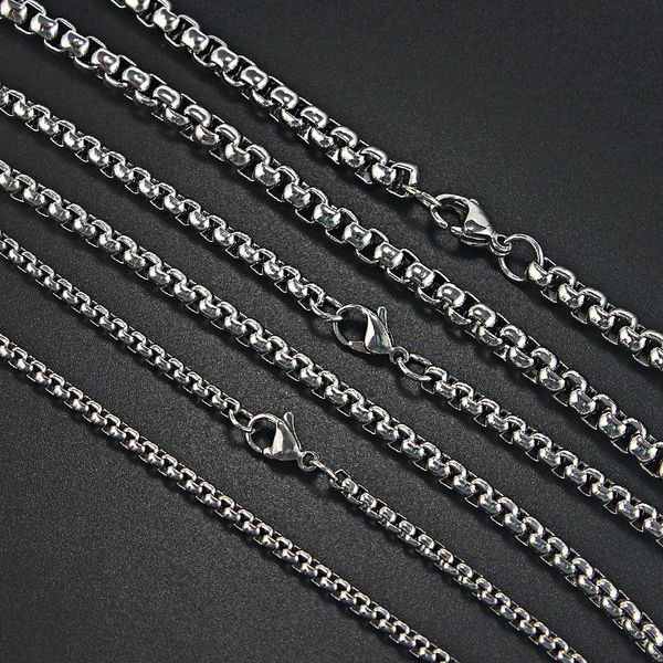 1pcs stainless steel chain necklace trendy punk sport style chain vintage handsome necklace, Silver
1pcs stainless steel chain necklace trendy punk sport style chain vintage handsome necklace, Silver
