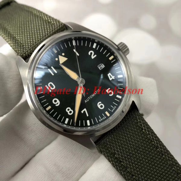 40mm orologio mens lusso army green armbanduhr strap iw326801 automatic mechanical movement nylon di watches aviator sale balaf, Slivery;brown
40mm orologio mens lusso army green armbanduhr strap iw326801 automatic mechanical movement nylon di watches aviator sale balaf, Slivery;brown