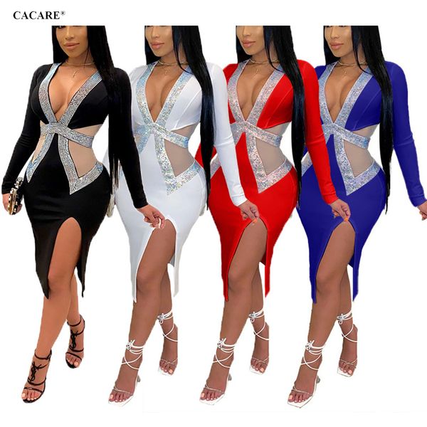 dress 2020 summer women bodycon dress party night club sexi f0221 long sleeve deep v neck split hem rhinestones, White;black
dress 2020 summer women bodycon dress party night club sexi f0221 long sleeve deep v neck split hem rhinestones, White;black