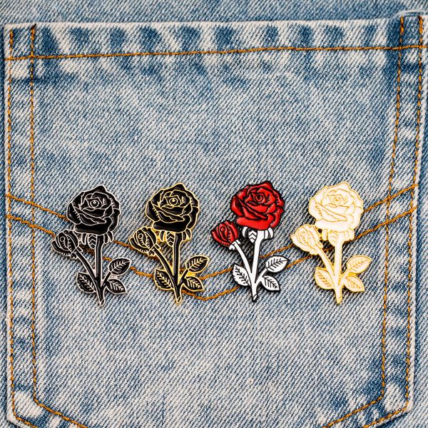 rose flower enamel pin brooch wedding party new 2020 winter gold plate plant brooches for women xmas gift jewelry badge bag shirt pin, Gray
rose flower enamel pin brooch wedding party new 2020 winter gold plate plant brooches for women xmas gift jewelry badge bag shirt pin, Gray