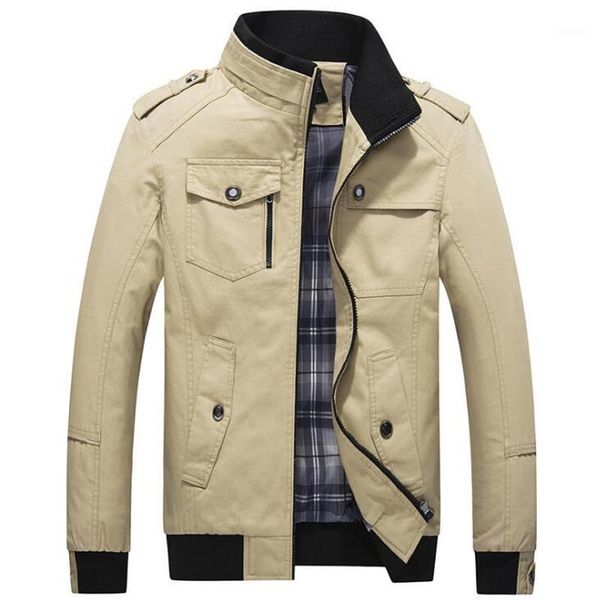 spring casual jacket men stand collar windbreaker army overcoat mens cotton washed baseball coats autumn bomber jackets1, Black;brown
spring casual jacket men stand collar windbreaker army overcoat mens cotton washed baseball coats autumn bomber jackets1, Black;brown