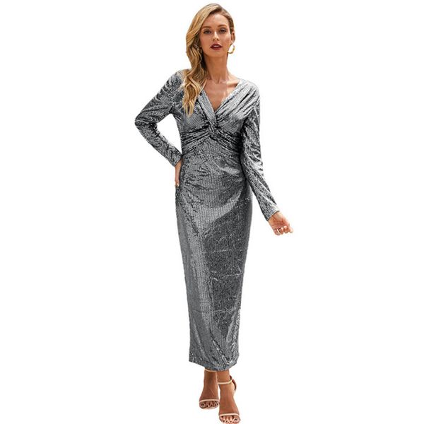 2021 new autumn and winter new deep style cleavage on a long sleeve split-end birthday party sequins dressed irregularly women lxmp, Black;gray
2021 new autumn and winter new deep style cleavage on a long sleeve split-end birthday party sequins dressed irregularly women lxmp, Black;gray