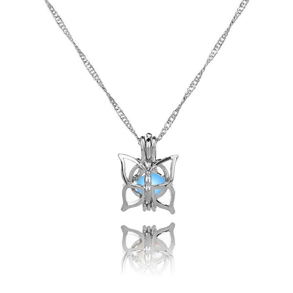 pendant necklaces exquisite design openable butterfly locket diy glowing necklace women`s fashion accessories, Silver
pendant necklaces exquisite design openable butterfly locket diy glowing necklace women`s fashion accessories, Silver