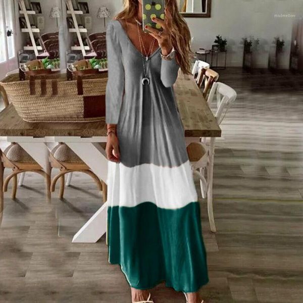 women's sleepwear 2021 summer autumn women boho v-neck splice long party maxi dress ladies casual v neck kaftan beach sundress1, Black;red
women's sleepwear 2021 summer autumn women boho v-neck splice long party maxi dress ladies casual v neck kaftan beach sundress1, Black;red