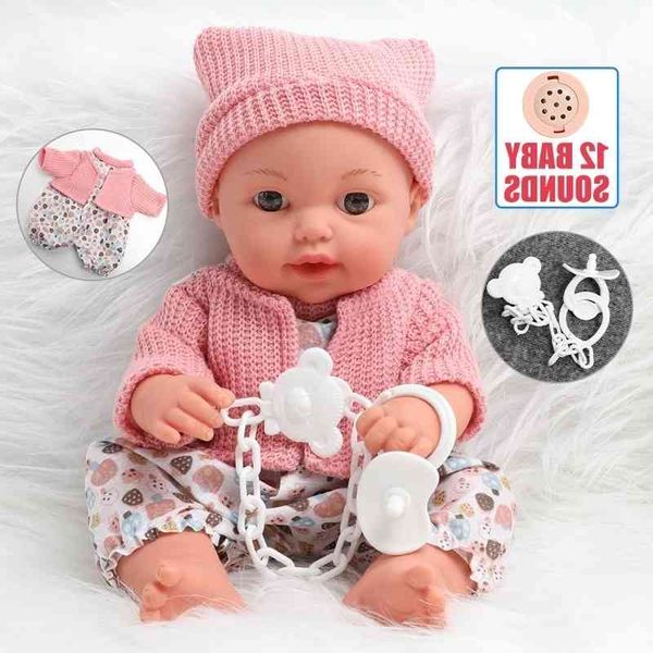 30.5cm simulation long hair bebe reborn newborn 12 inch soft silicone realistic twin doll diy sound education toys kids
30.5cm simulation long hair bebe reborn newborn 12 inch soft silicone realistic twin doll diy sound education toys kids