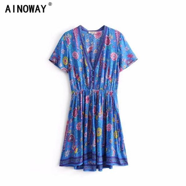 casual dresses bohemian chic women peacock floral bird print deep v-neck beach mini dress ladies short sleeve rayon boho vestidos, Black;gray
casual dresses bohemian chic women peacock floral bird print deep v-neck beach mini dress ladies short sleeve rayon boho vestidos, Black;gray