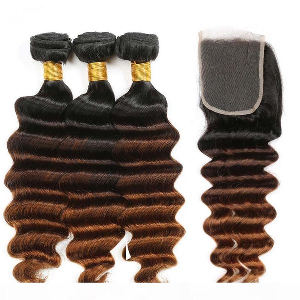 deep wave #1b 4 30 medium auburn ombre brazilian human hair weaves with 4x4 lace front closure 3tone ombre bundles with closure, Black;brown
deep wave #1b 4 30 medium auburn ombre brazilian human hair weaves with 4x4 lace front closure 3tone ombre bundles with closure, Black;brown