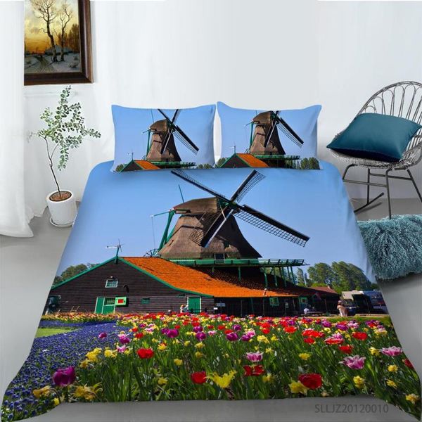 bedding sets 3d windmill in the flowers printing blue sky set for bedroom home decor duvet cover with pillowcases
bedding sets 3d windmill in the flowers printing blue sky set for bedroom home decor duvet cover with pillowcases