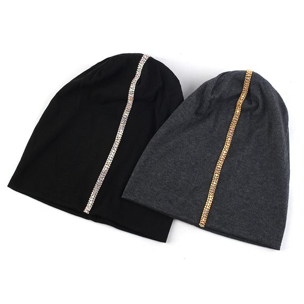 geebro metal rhinestones slouchy skullies beanies for women female autumn bonnets caps winter cotton stretch casual hats 201215, Blue;gray
geebro metal rhinestones slouchy skullies beanies for women female autumn bonnets caps winter cotton stretch casual hats 201215, Blue;gray