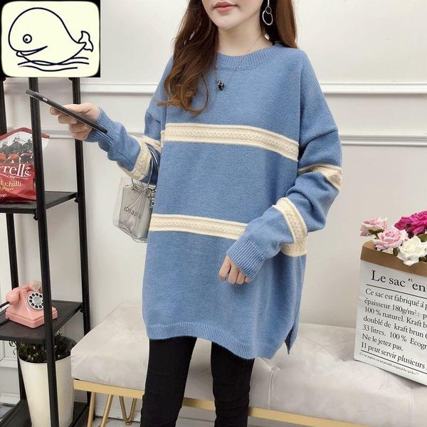 pregnant women sweater thickened suit fashion loose net red spring autumn winter mid length, White
pregnant women sweater thickened suit fashion loose net red spring autumn winter mid length, White