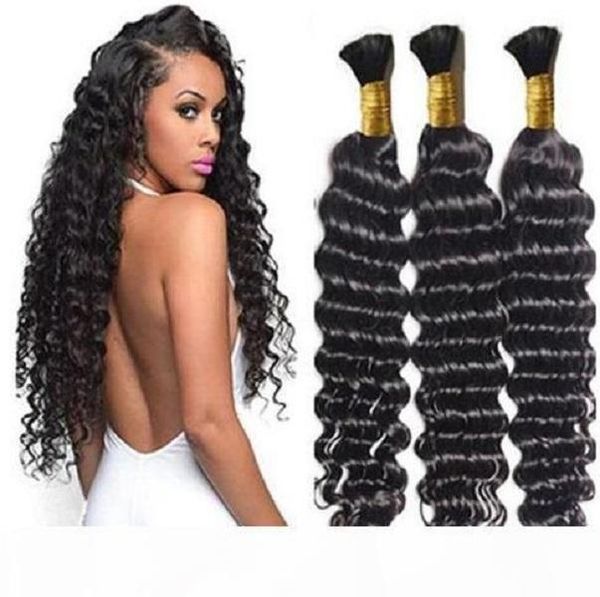 raw hair vendors 100% raw virgin unprocessed human hair bulk,deep wave hair bulk extension with no weft, Black
raw hair vendors 100% raw virgin unprocessed human hair bulk,deep wave hair bulk extension with no weft, Black