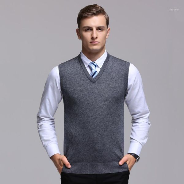 men's vests 2021 autumn men's vest sweater casual loose bottoming shirt wearing v-neck1, Black;white
men's vests 2021 autumn men's vest sweater casual loose bottoming shirt wearing v-neck1, Black;white