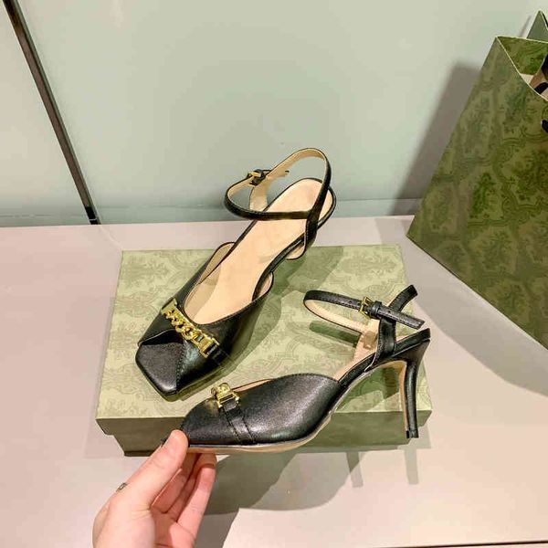metal french retro chain sandal female summer designer high heels stiletto sandals and slippers brand, Black
metal french retro chain sandal female summer designer high heels stiletto sandals and slippers brand, Black
