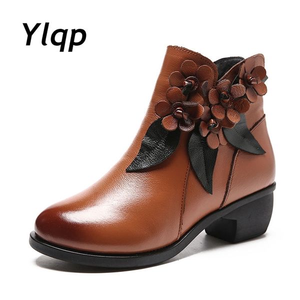 2019 winter booties women boots vintage genuine leather low-heeled shoes round toe shoes fashion ladies ankle boots for women y200723, Black
2019 winter booties women boots vintage genuine leather low-heeled shoes round toe shoes fashion ladies ankle boots for women y200723, Black