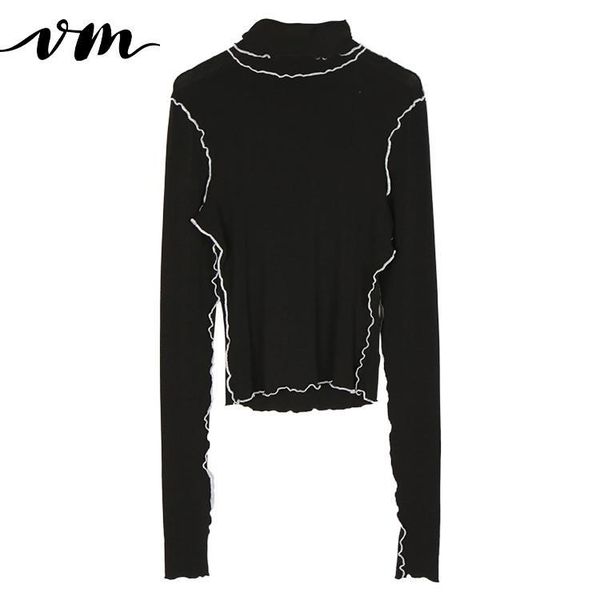 women's t-shirt women t shirt autumn turtleneck tight long sleeve white black winter slim size bottoming 2021
women's t-shirt women t shirt autumn turtleneck tight long sleeve white black winter slim size bottoming 2021