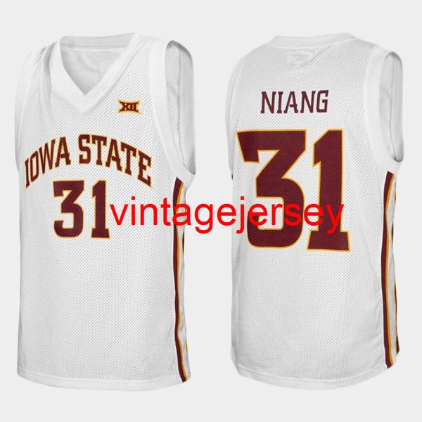 iowa state cyclones college georges niang #31 white retro basketball jersey men's stitched custom number name jerseys, Black
iowa state cyclones college georges niang #31 white retro basketball jersey men's stitched custom number name jerseys, Black