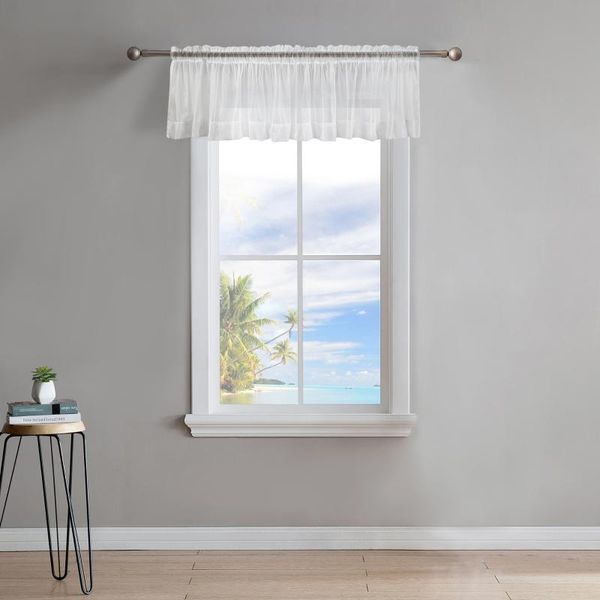 american finished semi-curtain head scandinavian high-grade white window solid color decorative yarn curtain short curtain
american finished semi-curtain head scandinavian high-grade white window solid color decorative yarn curtain short curtain