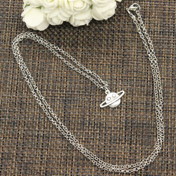 pendant saturn planet spark star choker charm short long diy necklace factory price handmade jewelry m2d8, Silver
pendant saturn planet spark star choker charm short long diy necklace factory price handmade jewelry m2d8, Silver