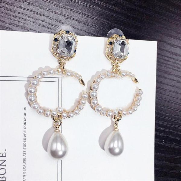 accessories charm letters earrings diamond studs long pearl rhinestone ladies jewelry gift, Silver
accessories charm letters earrings diamond studs long pearl rhinestone ladies jewelry gift, Silver