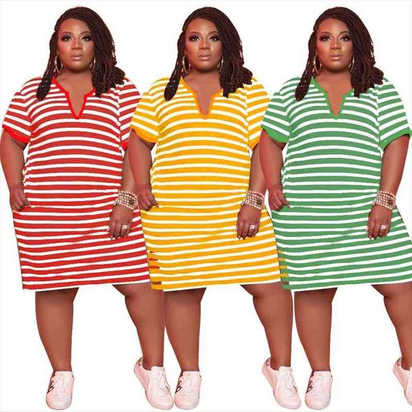 plus size women clothing summer dress 4xl 5xl fashion striped v-neck short sleeve elegant casual dresses wholesale dropshipping, Black;gray
plus size women clothing summer dress 4xl 5xl fashion striped v-neck short sleeve elegant casual dresses wholesale dropshipping, Black;gray