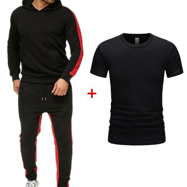 men's tracksuits 2021 autumn andwinter and women's casual sportswear suit solid color striped sweater + t-shirt hand, Gray
men's tracksuits 2021 autumn andwinter and women's casual sportswear suit solid color striped sweater + t-shirt hand, Gray