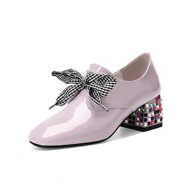 dress shoes classic genuine leather women pumps 2021 lace up high heels round toe woman casual basic size 41 42, Black
dress shoes classic genuine leather women pumps 2021 lace up high heels round toe woman casual basic size 41 42, Black