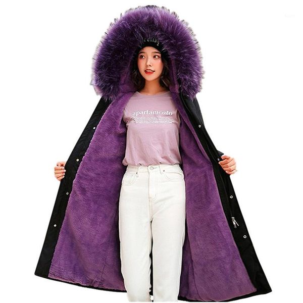 2019 plus size -3xl women winter parkas down cotton jacket fur collar hooded thicken long cotton-padded jacket large size1, Black
2019 plus size -3xl women winter parkas down cotton jacket fur collar hooded thicken long cotton-padded jacket large size1, Black
