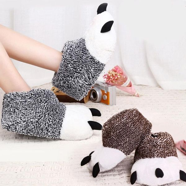 slippers bear caw shoes winter warm man women home animal panda plush female thermal soft cotton indoor house shoes1, Black
slippers bear caw shoes winter warm man women home animal panda plush female thermal soft cotton indoor house shoes1, Black