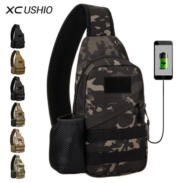 outdoor bags xc ushio usb chest bag tactical shoulder climbing hiking hunting trekking molle backpack rucksack
outdoor bags xc ushio usb chest bag tactical shoulder climbing hiking hunting trekking molle backpack rucksack