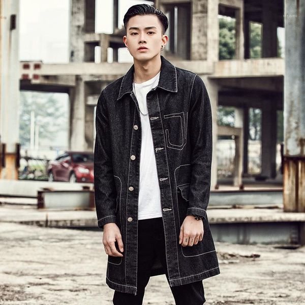 plus size 5xl casual mens long windbreaker fashion korean loose single breasted turn-down collar denim trench coats streetwear1, Tan;black
plus size 5xl casual mens long windbreaker fashion korean loose single breasted turn-down collar denim trench coats streetwear1, Tan;black