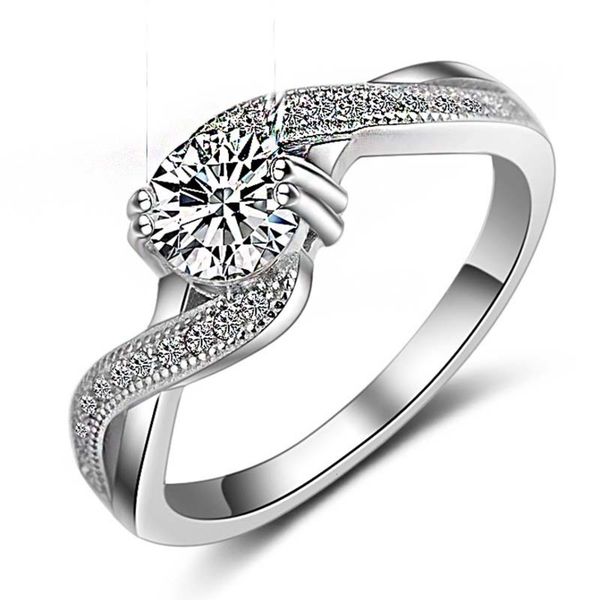 Luxurys Designers Fashion Jz042 new platinum plated 80 point imitation women's C Ring Jewelry Wedding diamond ring, Silver
Luxurys Designers Fashion Jz042 new platinum plated 80 point imitation women's C Ring Jewelry Wedding diamond ring, Silver