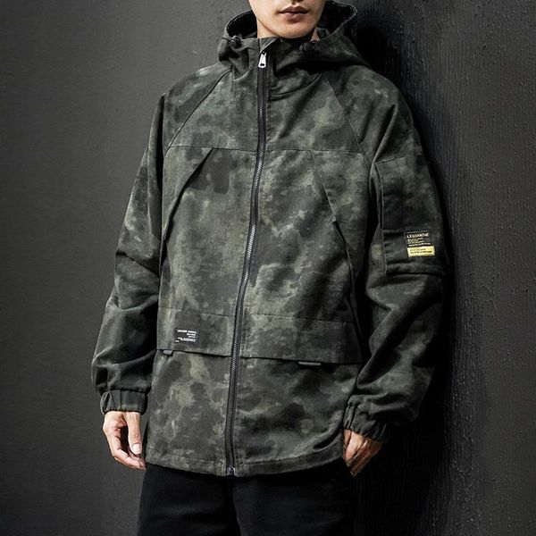 2020 autumn & winter new style japanese-style large size camouflage hooded jacket loose versatile casual jacket, Black
2020 autumn & winter new style japanese-style large size camouflage hooded jacket loose versatile casual jacket, Black