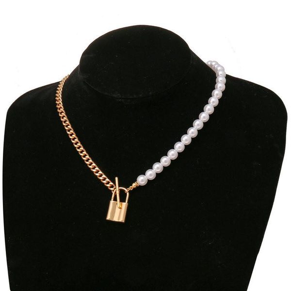 chokers 2021 pearl choker necklace for women geometric heart coin lock pendant necklaces wedding jewelry collier chains, Golden;silver
chokers 2021 pearl choker necklace for women geometric heart coin lock pendant necklaces wedding jewelry collier chains, Golden;silver