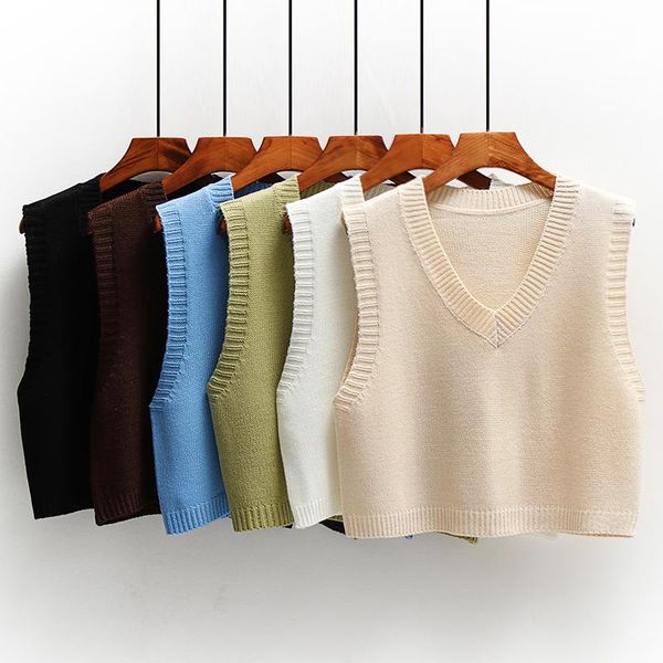women's vests office lady v-neck knitted vest sweater autumn and winter korean loose wild sleeveless white black, Black;white
women's vests office lady v-neck knitted vest sweater autumn and winter korean loose wild sleeveless white black, Black;white