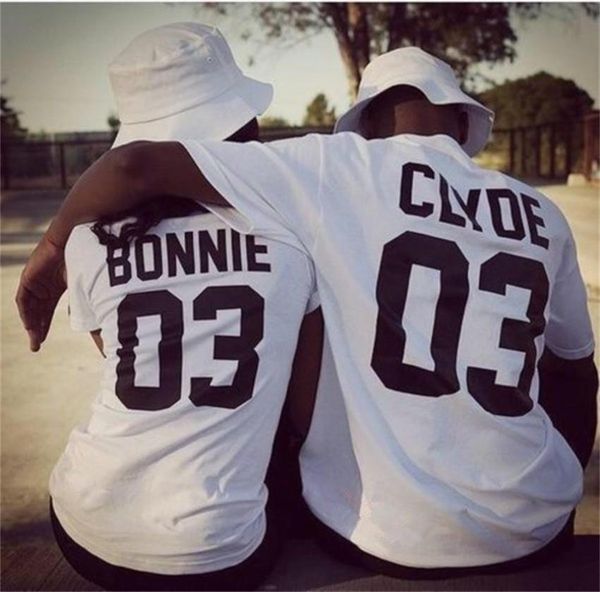 valentine shirts women/men bonnie bonnie 03 clyde 03 couples leisure cotton short sleeve t-shirt euro size o neck t-shirts 2018, White
valentine shirts women/men bonnie bonnie 03 clyde 03 couples leisure cotton short sleeve t-shirt euro size o neck t-shirts 2018, White