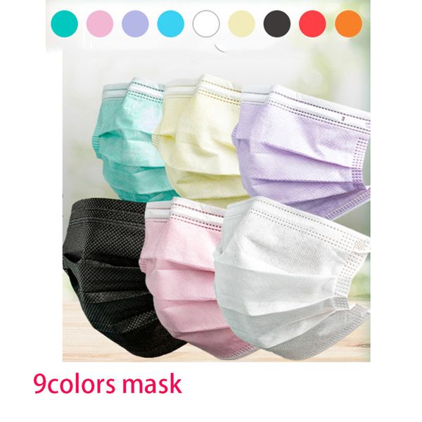 dhl 500pcs disposable face masks50pcs/bag masks colorful mask 3 layer balck gray pink dust mouth cover 3-ply non-woven
dhl 500pcs disposable face masks50pcs/bag masks colorful mask 3 layer balck gray pink dust mouth cover 3-ply non-woven