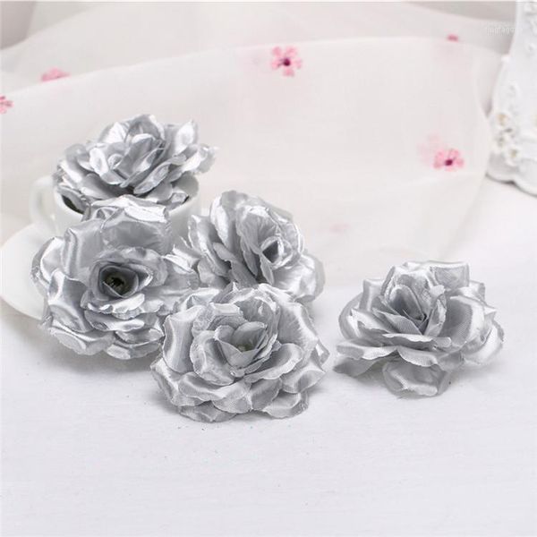 decorative flowers & wreaths 10pcs 8cm silver artificial rose silk flower heads for wedding home party banquet decoration1
decorative flowers & wreaths 10pcs 8cm silver artificial rose silk flower heads for wedding home party banquet decoration1