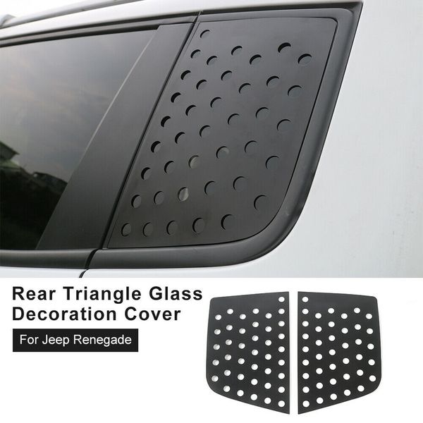 black rear window glass decoration cover for jeep renegade auto exterior accessories 2pcs
black rear window glass decoration cover for jeep renegade auto exterior accessories 2pcs