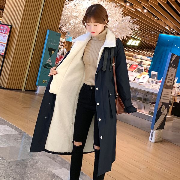 2021 newwool liner x-long women's winter down jackets single breasted with sashes thick collar slim female cold coat idha, Black
2021 newwool liner x-long women's winter down jackets single breasted with sashes thick collar slim female cold coat idha, Black