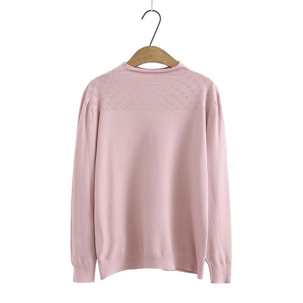 size xl-4xl plus pink black female long autumn crochet casual elegant pullovers f8vl, White;black
size xl-4xl plus pink black female long autumn crochet casual elegant pullovers f8vl, White;black